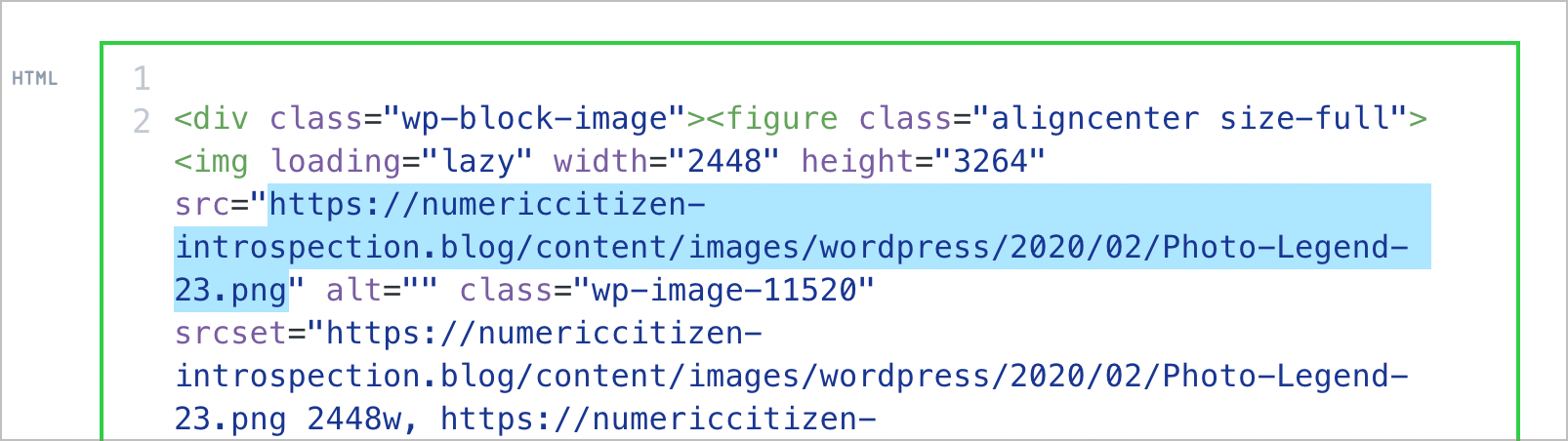 Posts from WordPress are imported in HTML block in Ghost which is not good.